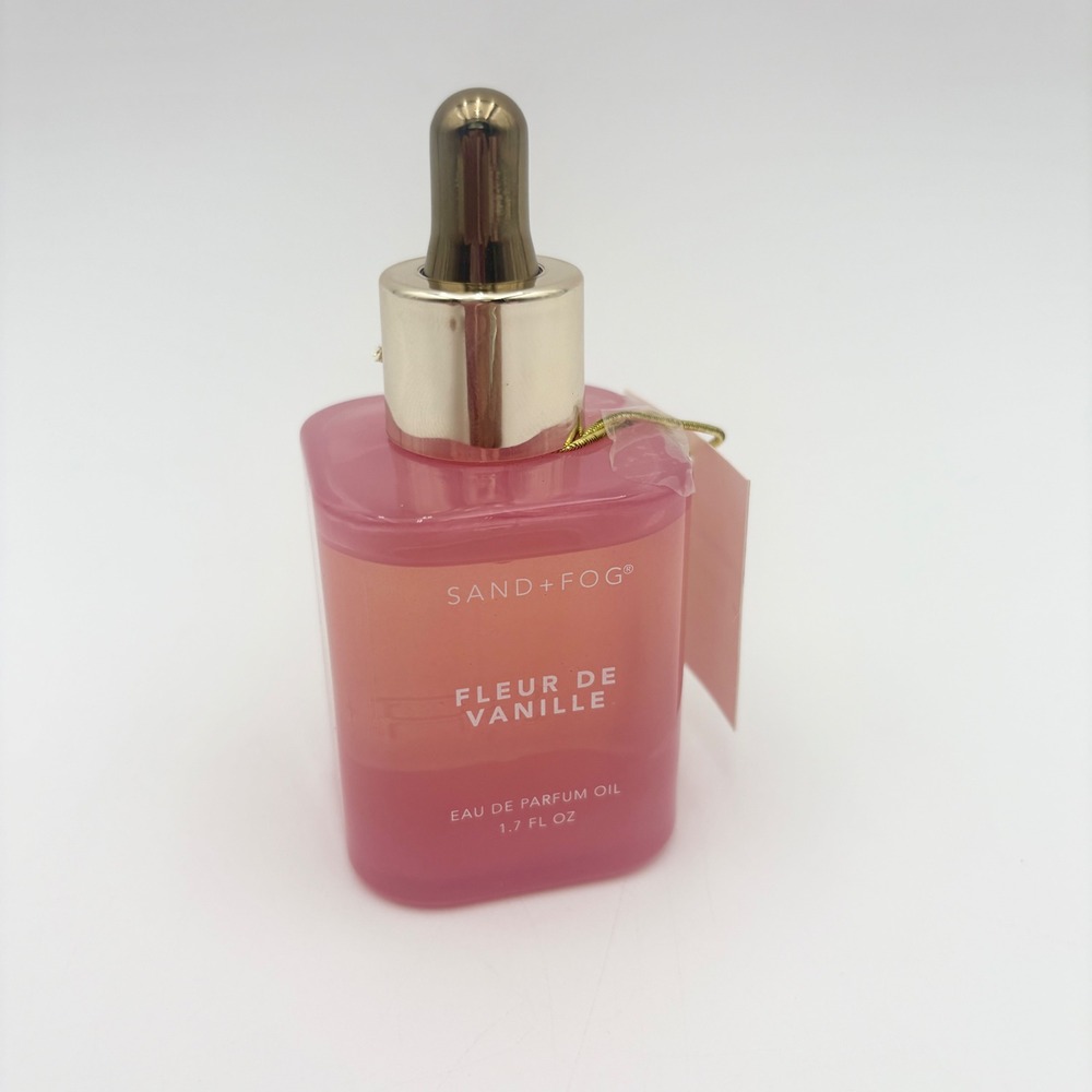 SAND+FOG Fleur de Vanille Eau de Parfum Oil 1.7 fl oz Dropper‎ Bottle New